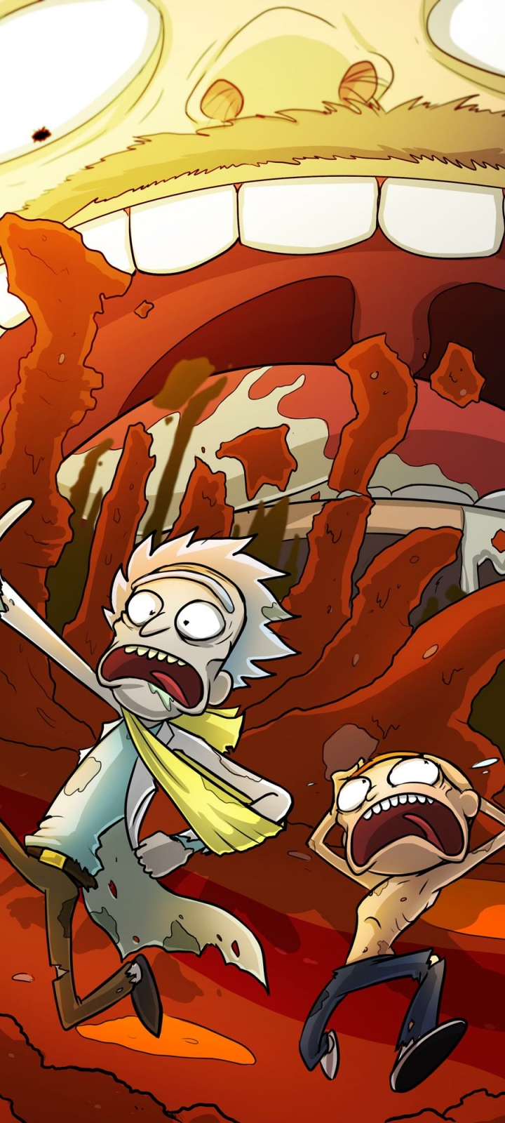 Rick and Morty Phone Wallpaper - Mobile Abyss