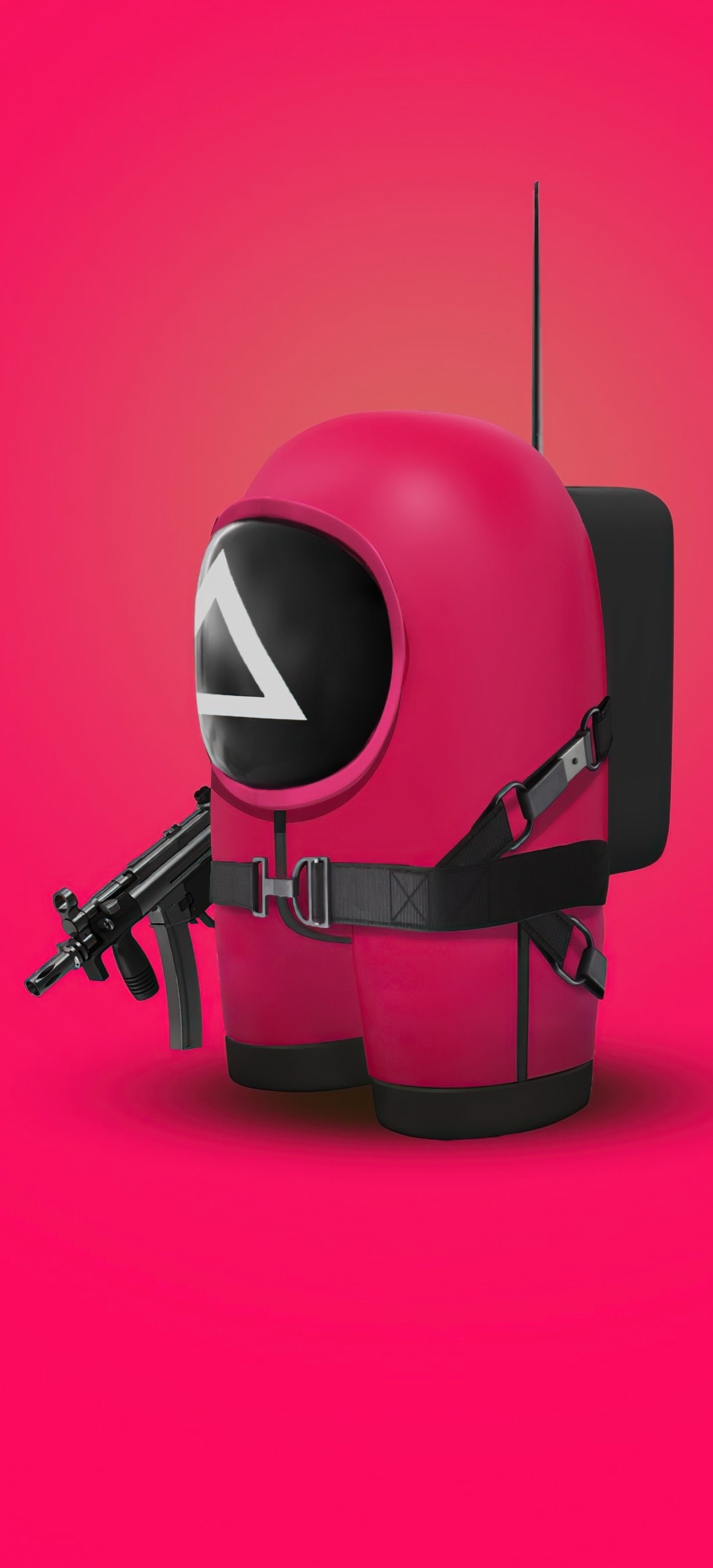Download Among Us TV Show Squid Game Phone Wallpaper
