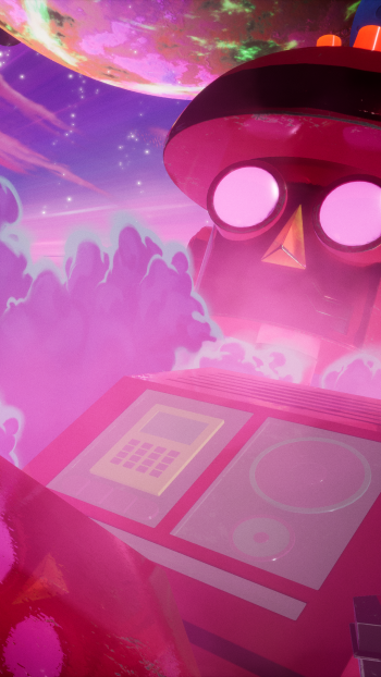 video game The Artful Escape Phone Wallpaper