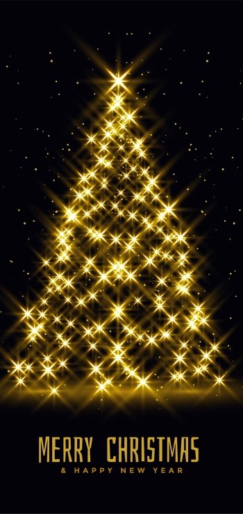 Merry Christmas christmas tree holiday Christmas Phone Wallpaper