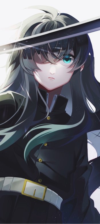 Muichiro Tokito Anime Demon Slayer: Kimetsu no Yaiba Phone Wallpaper