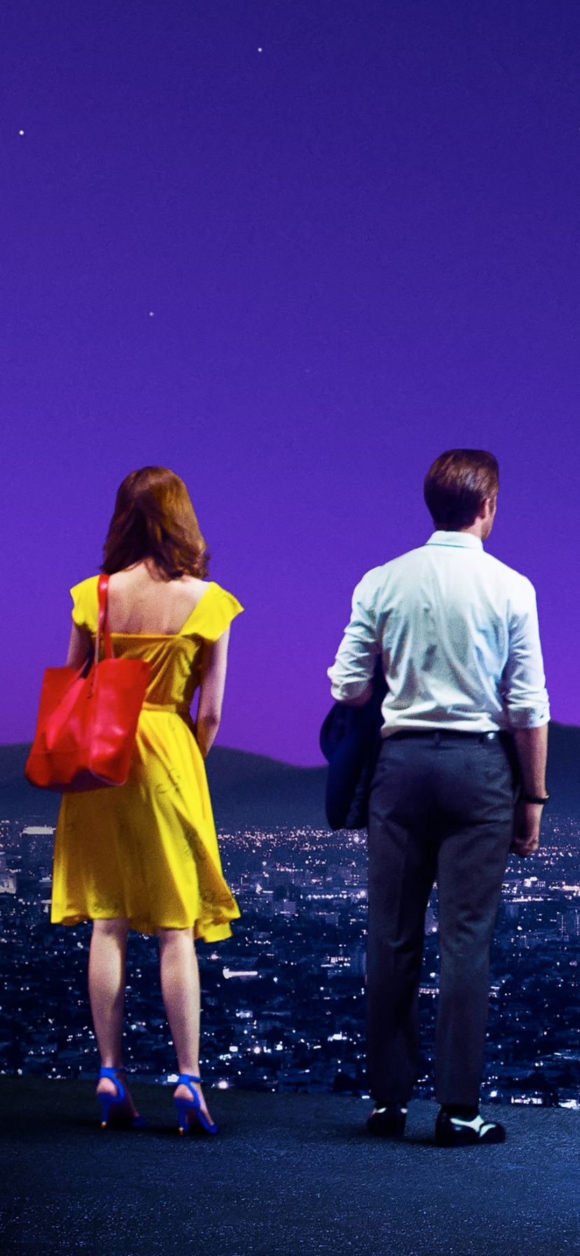 Emma Stone & Ryan Gosling in the 2016 Movie La La Land