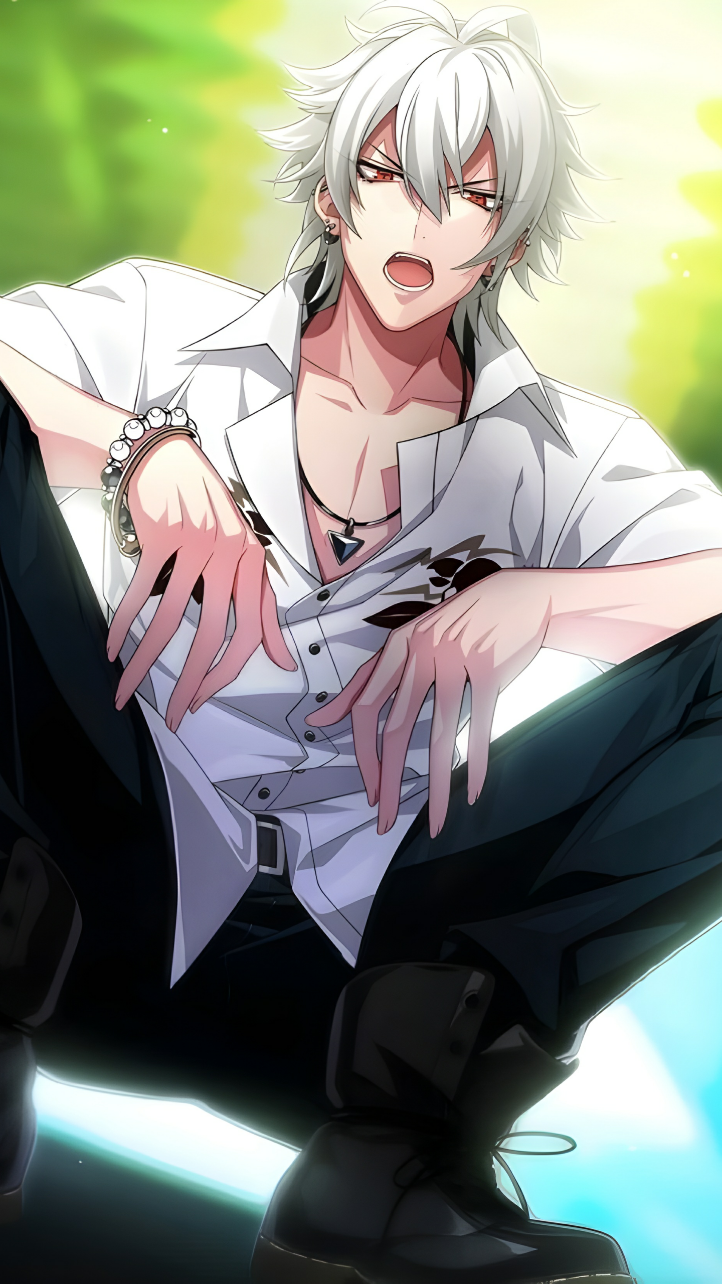 Download Samatoki Aohitsugi Anime Hypnosis Mic Phone Wallpaper