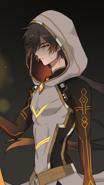 Zhongli (Genshin Impact) video game Genshin Impact Phone Wallpaper