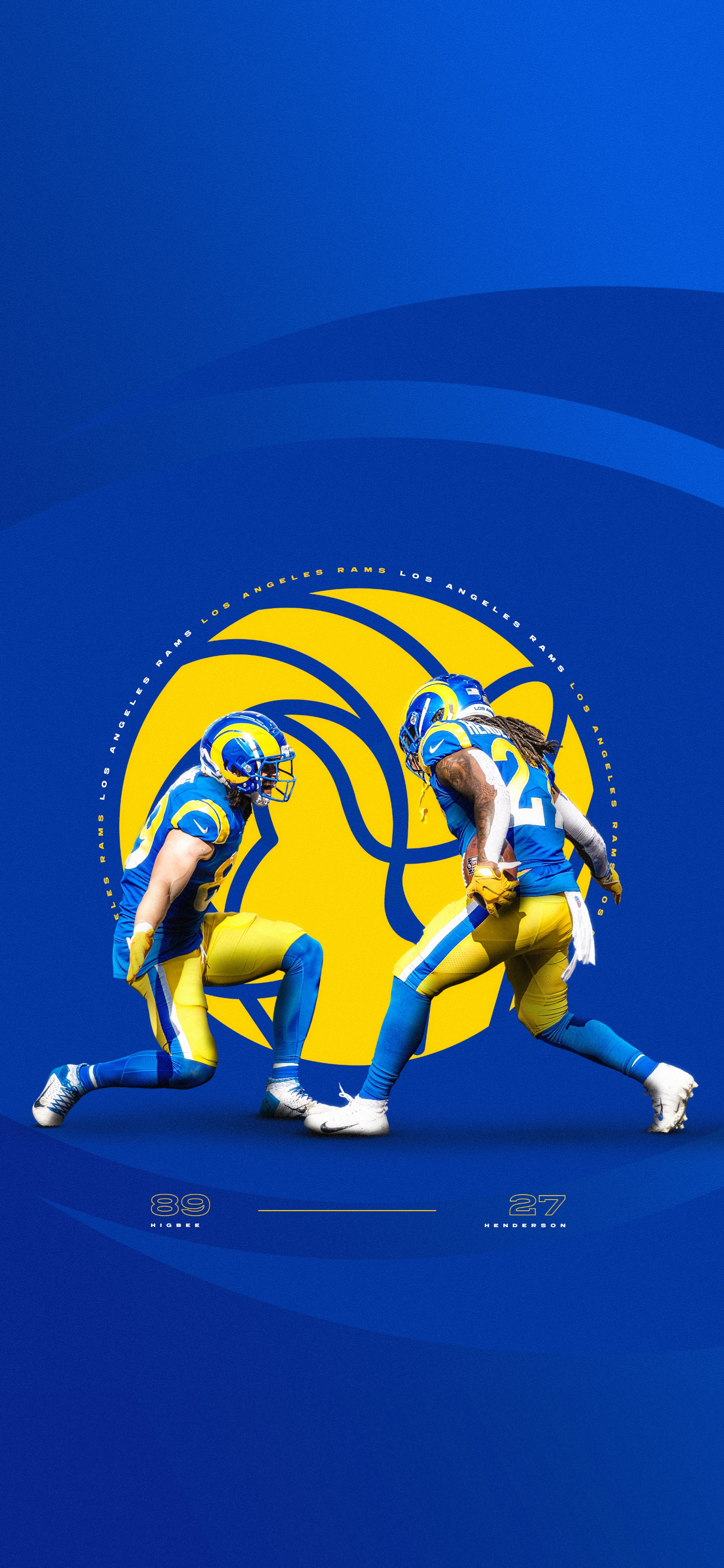 Los Angeles Rams Phone Wallpaper - Mobile Abyss