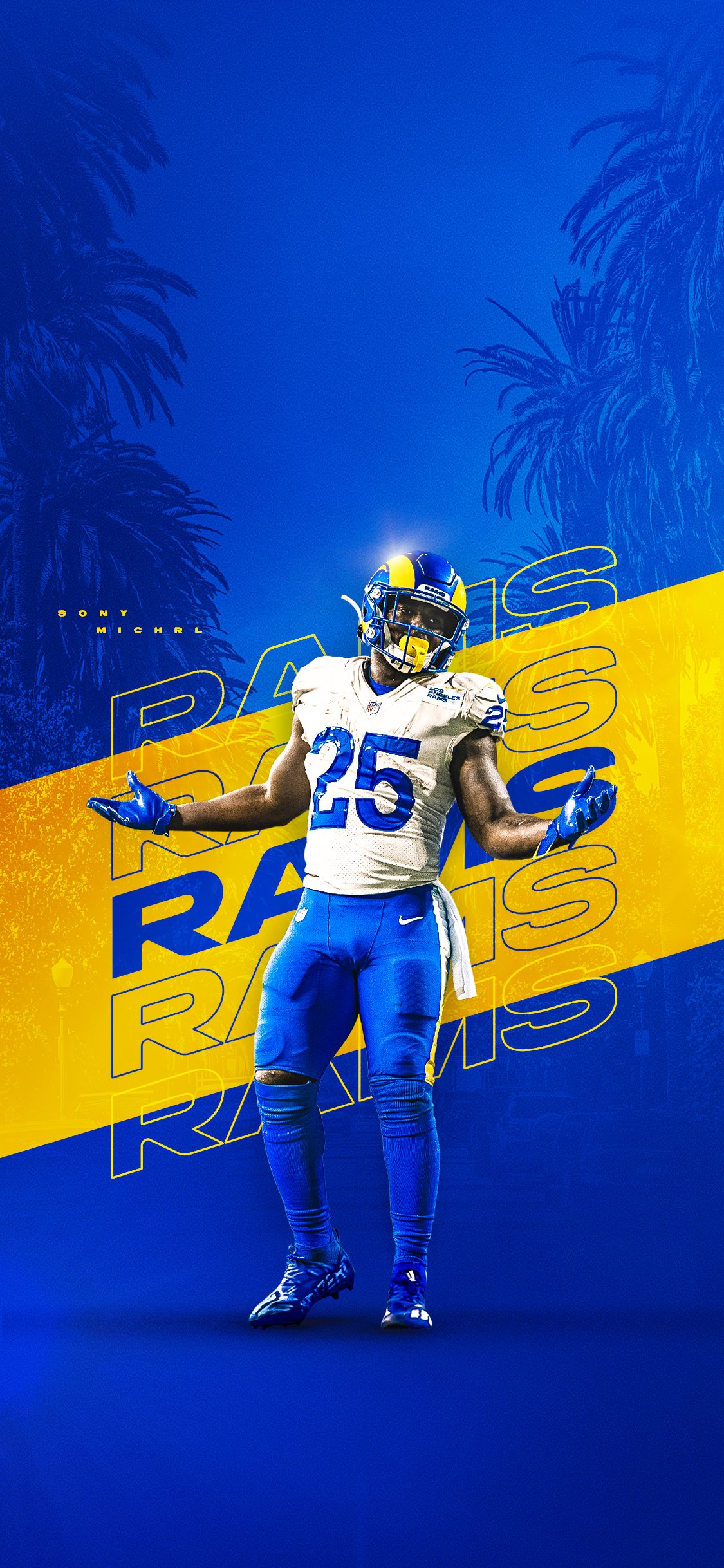 Download Los Angeles Rams Sports Phone Wallpaper