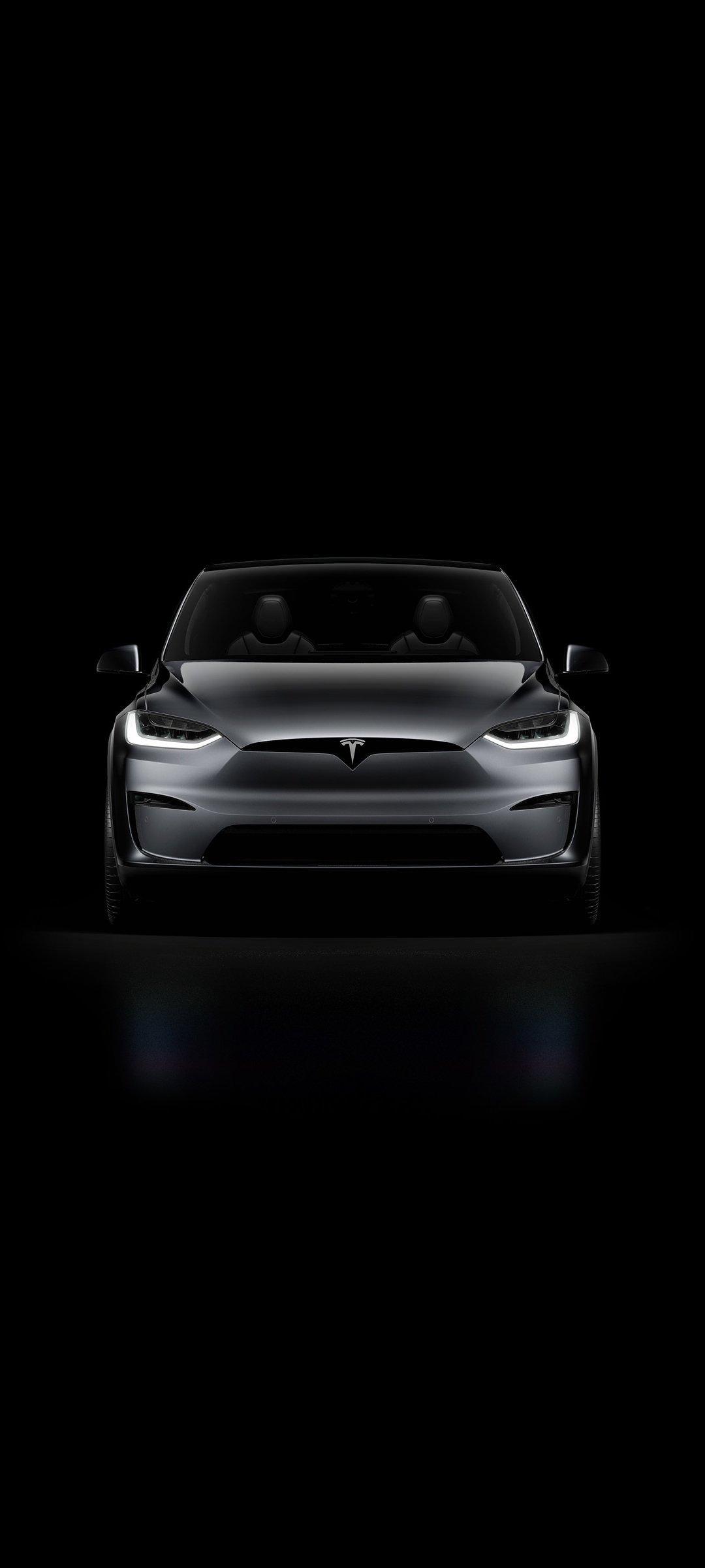 Download Vehicle Tesla Model X Plaid Phone Wallpaper