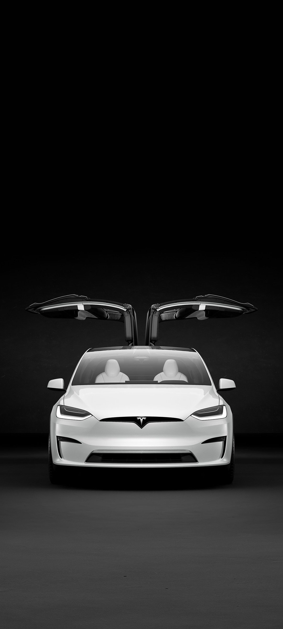 Download Vehicle Tesla Model X Plaid Phone Wallpaper
