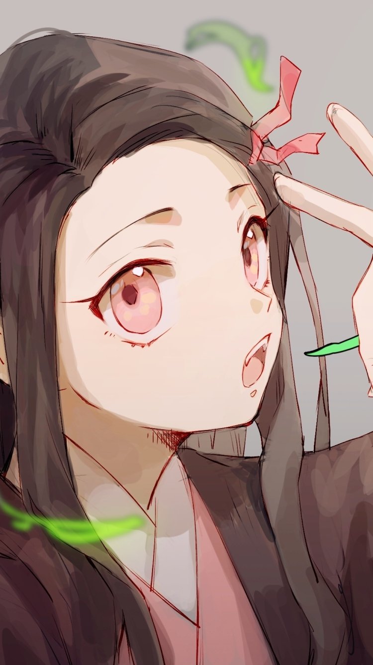 Download Nezuko Kamado Anime Demon Slayer: Kimetsu No Yaiba Phone Wallpaper  - Mobile Abyss