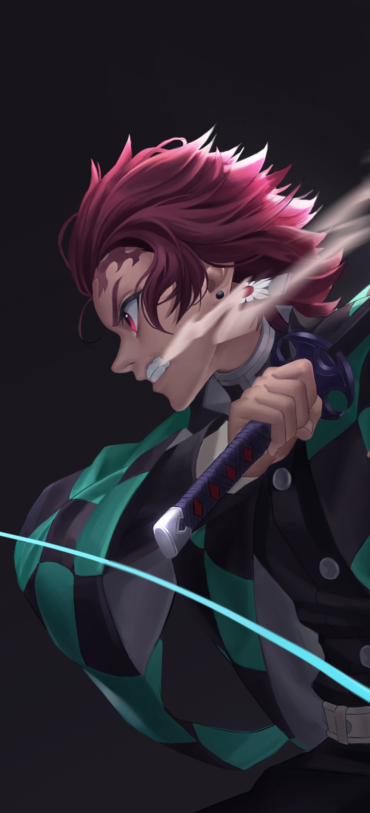 Download Tanjiro Kamado Anime Demon Slayer: Kimetsu No Yaiba Phone Wallpaper