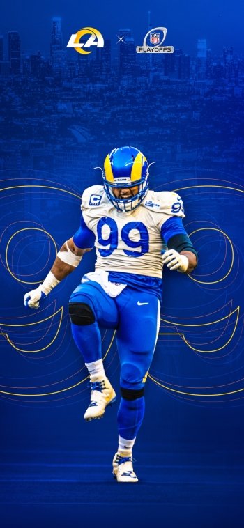 Los Angeles Rams Sports Phone Wallpaper