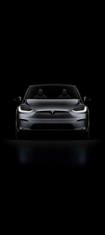 vehicle Tesla Model X Plaid Phone Wallpaper