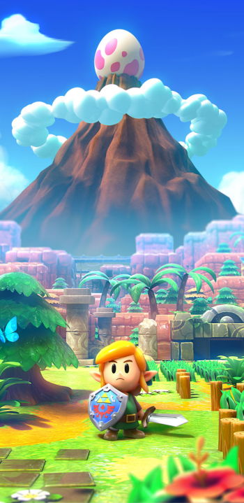 Link The Legend of Zelda: Link's Awakening video game Phone Wallpaper