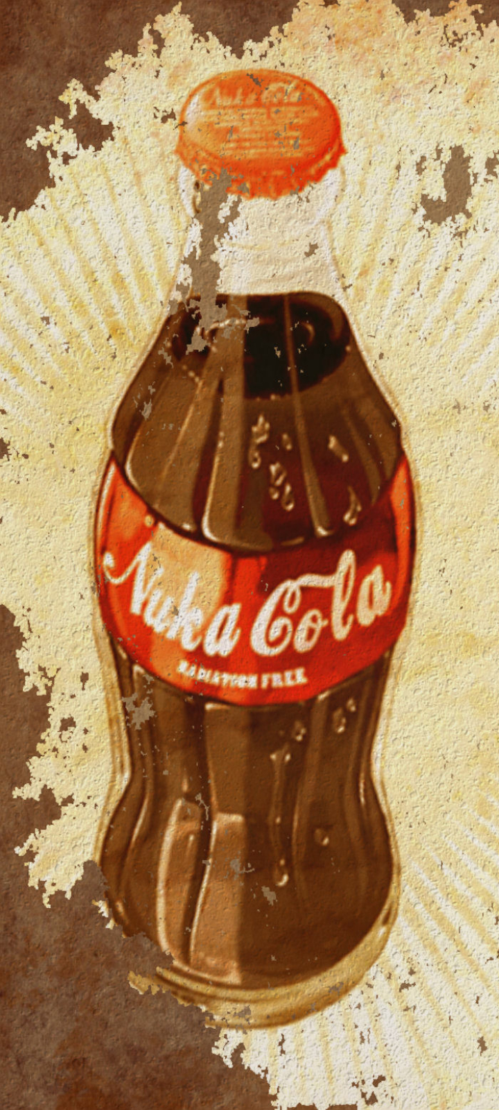 Rusty Nuka Cola Sign