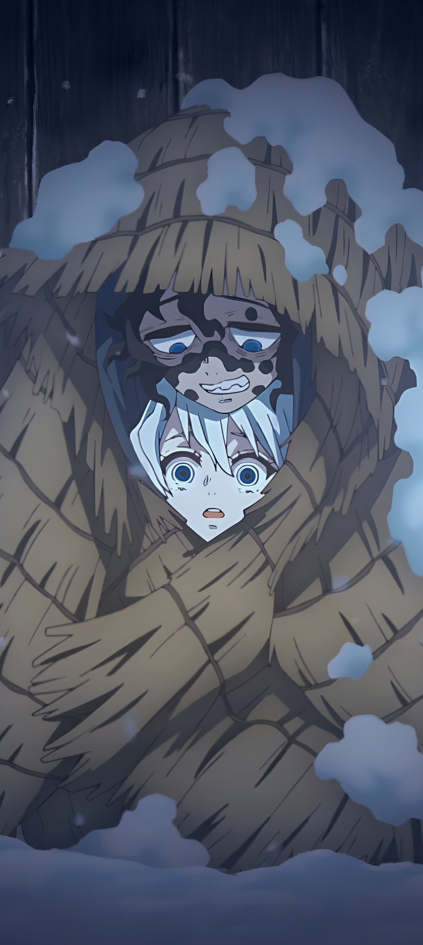 Download Gyutaro (Demon Slayer) Daki (Demon Slayer) Anime Demon Slayer: Kimetsu No Yaiba Phone Wallpaper