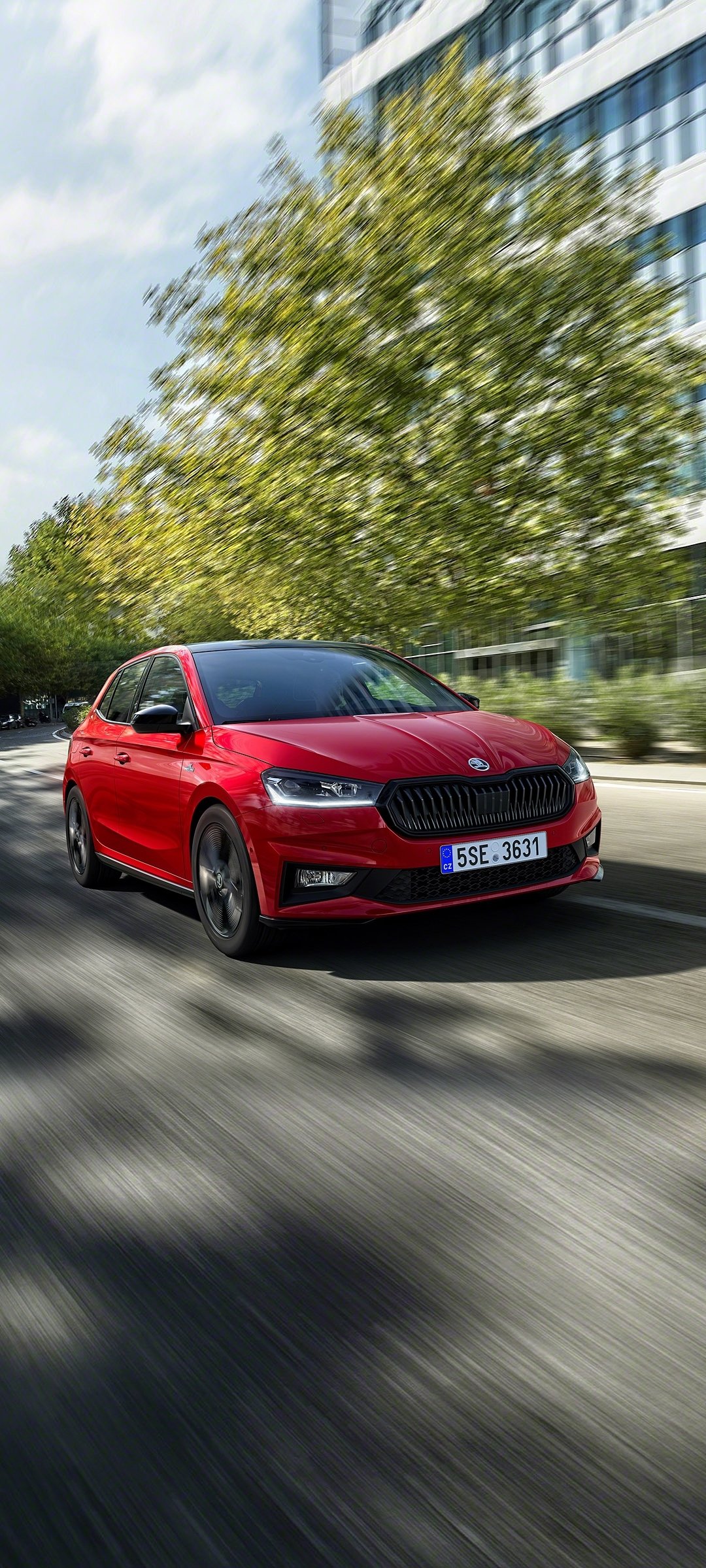 Download Vehicle Skoda Fabia Phone Wallpaper