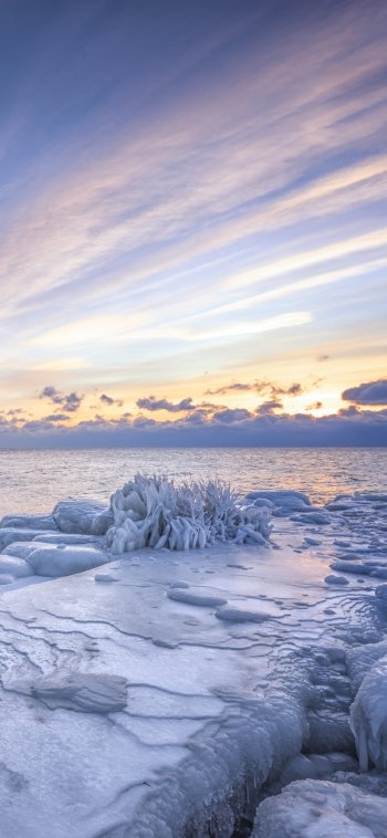 ice nature winter Phone Wallpaper