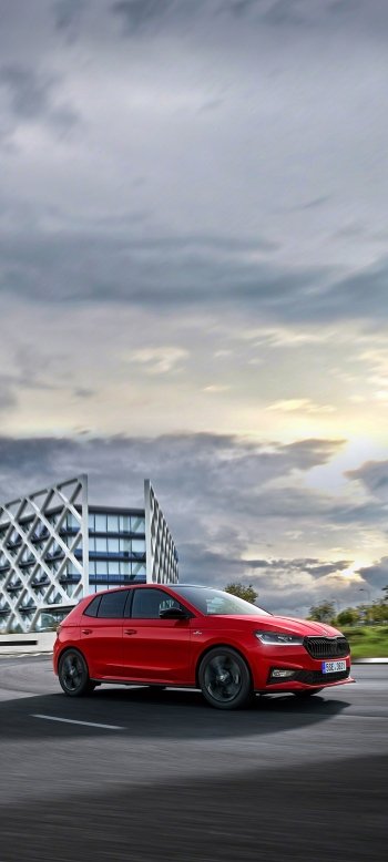vehicle Skoda Fabia Phone Wallpaper