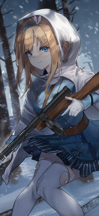 Suomi (Girls Frontline) video game Girls Frontline Phone Wallpaper