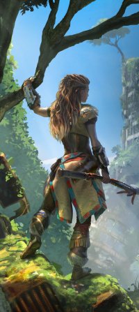 258 Aloy Horizon Series Phone Wallpapers Mobile Abyss