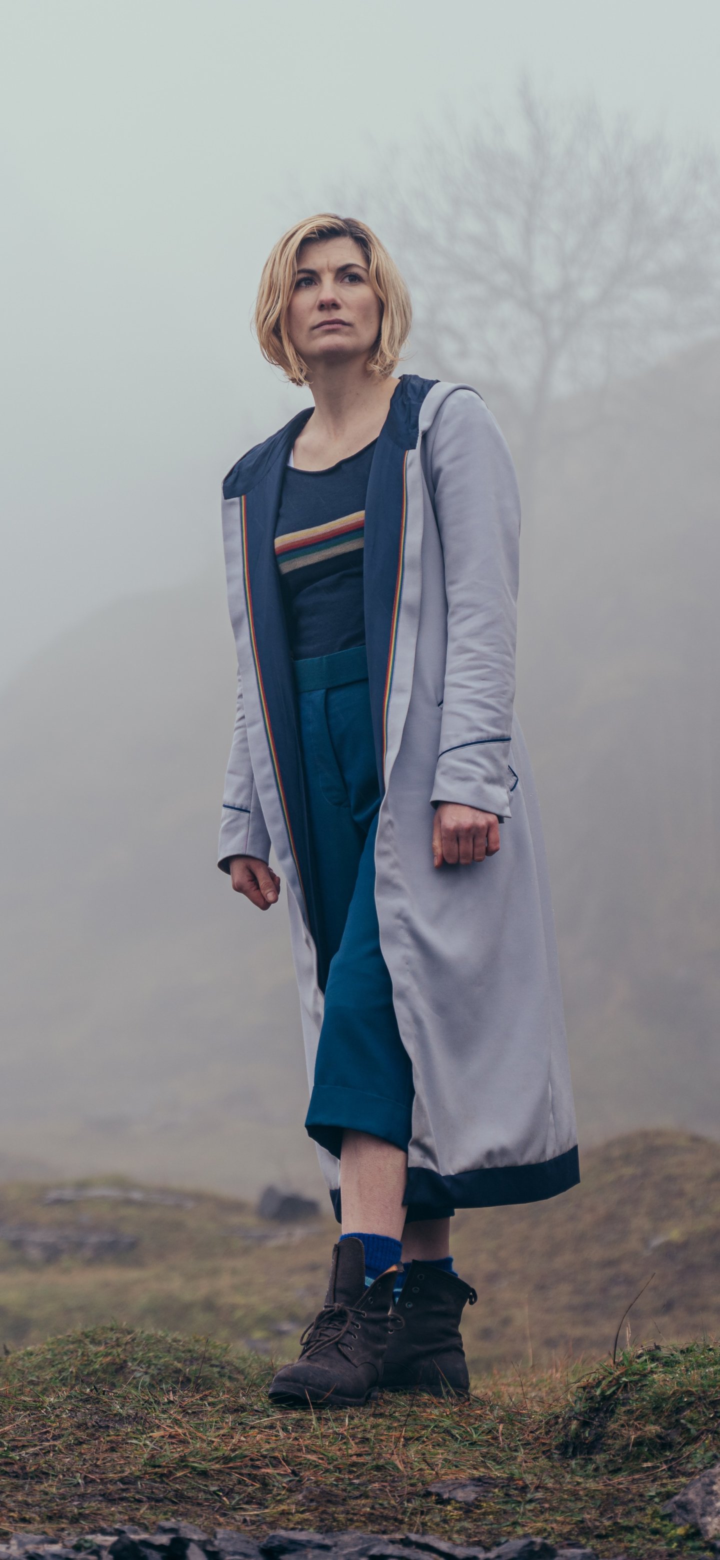 Download Thirteenth Doctor Jodie Whittaker TV Show Doctor Who (2005) Phone Wallpaper