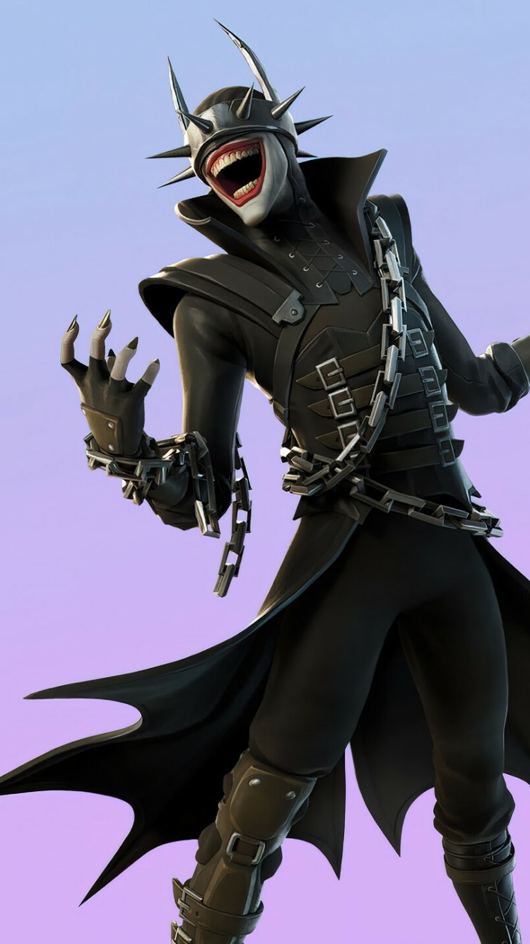 Download The Batman Who Laughs Video Game Fortnite Phone Wallpaper