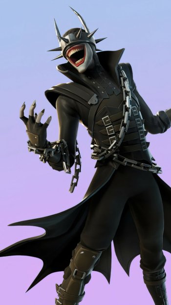 The Batman Who Laughs video game Fortnite Phone Wallpaper