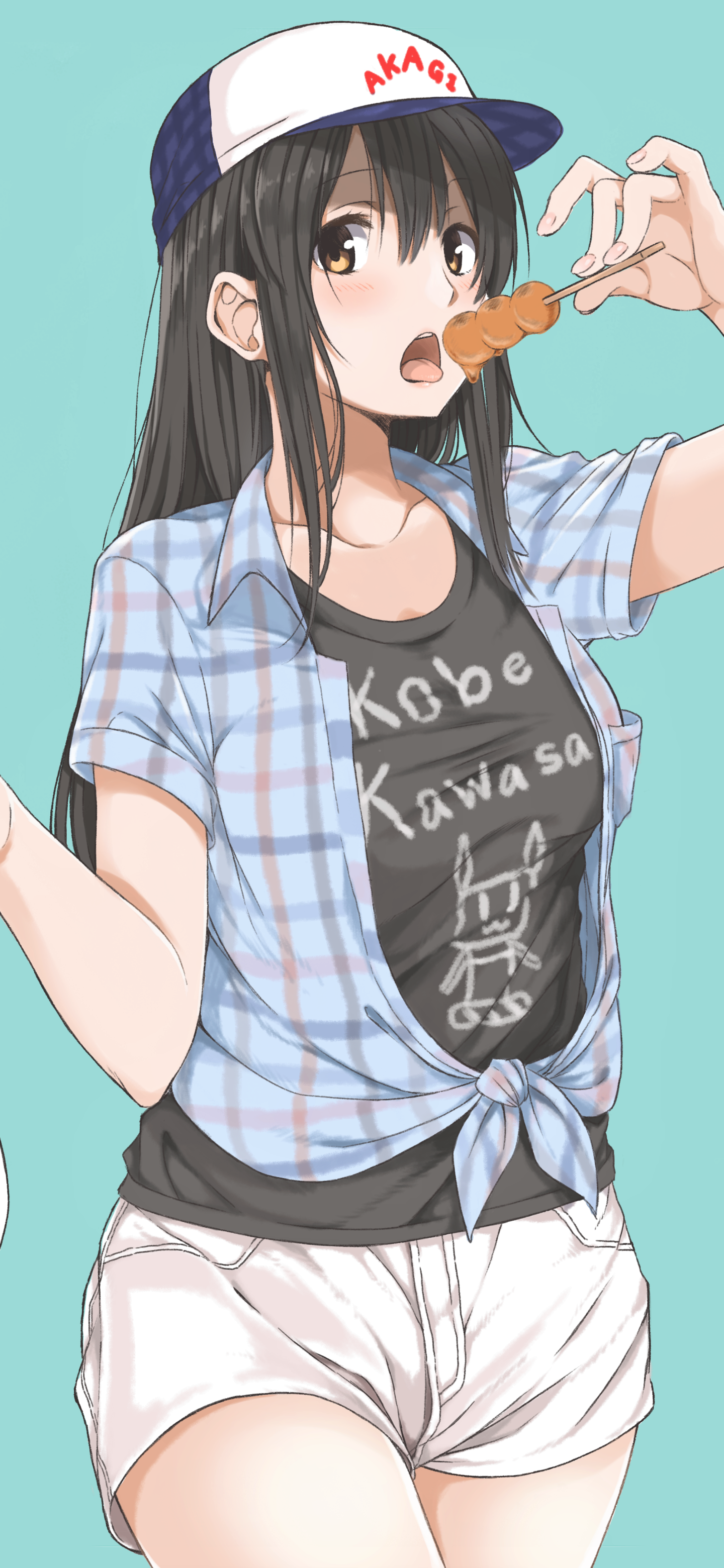 Anime Girl Phone Wallpaper by あむ