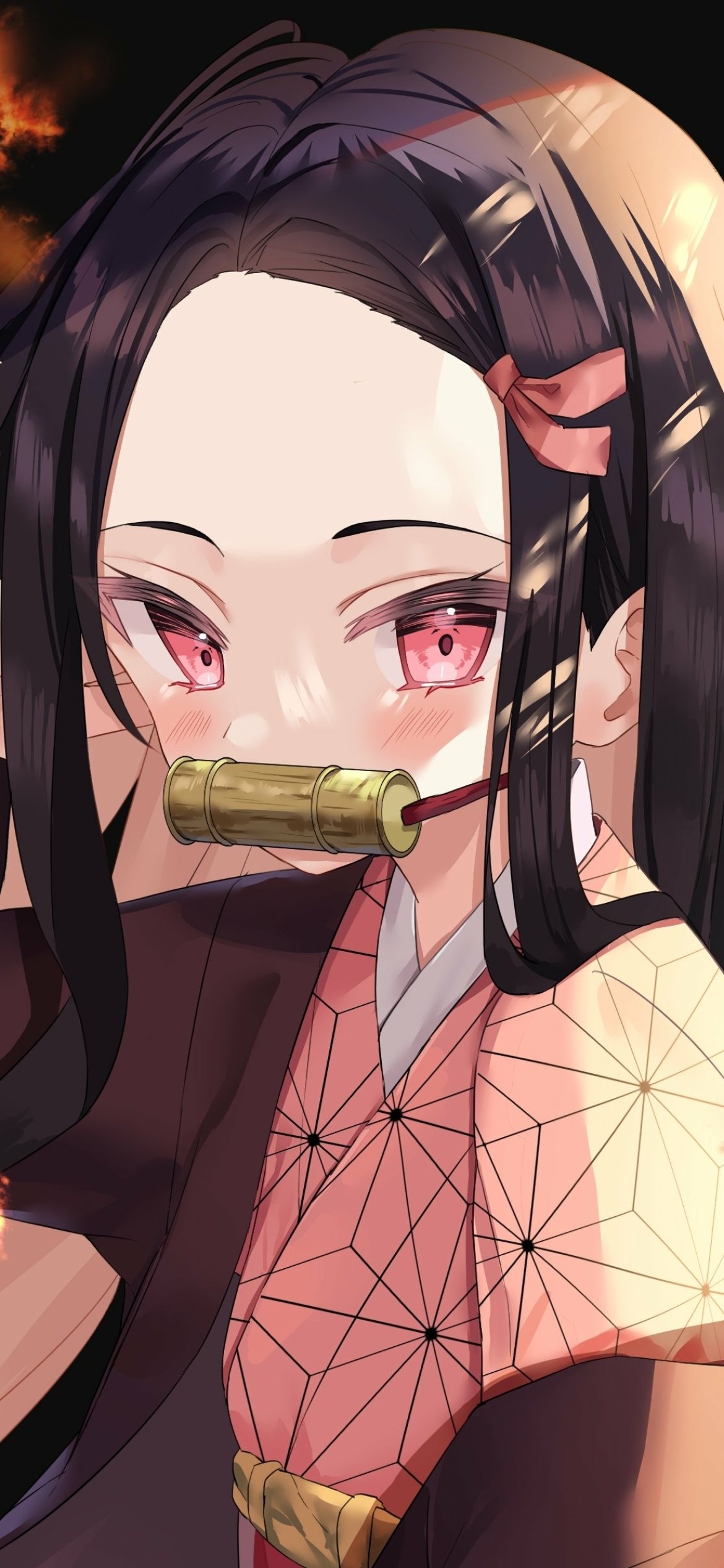 Download Nezuko Kamado Anime Demon Slayer: Kimetsu No Yaiba Phone Wallpaper