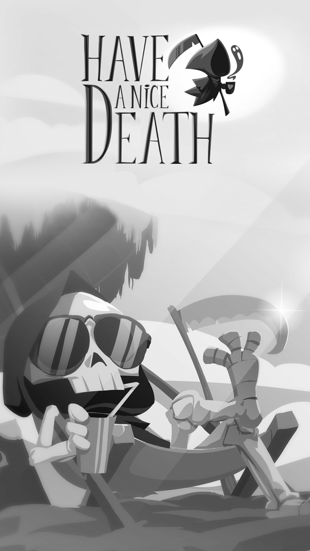 Download Video Game Have A Nice Death Phone Wallpaper