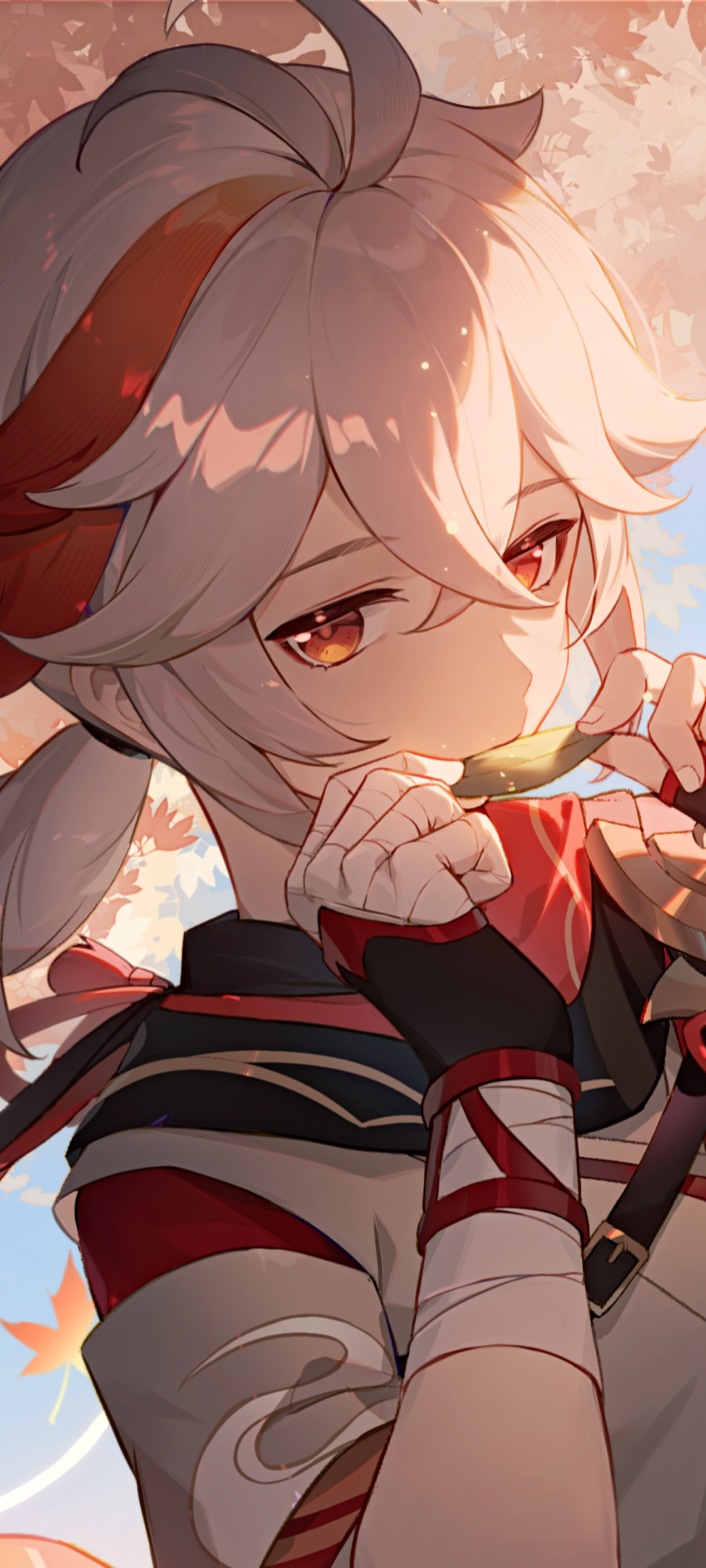 Download Kaedehara Kazuha (Genshin Impact) Video Game Genshin Impact Phone Wallpaper