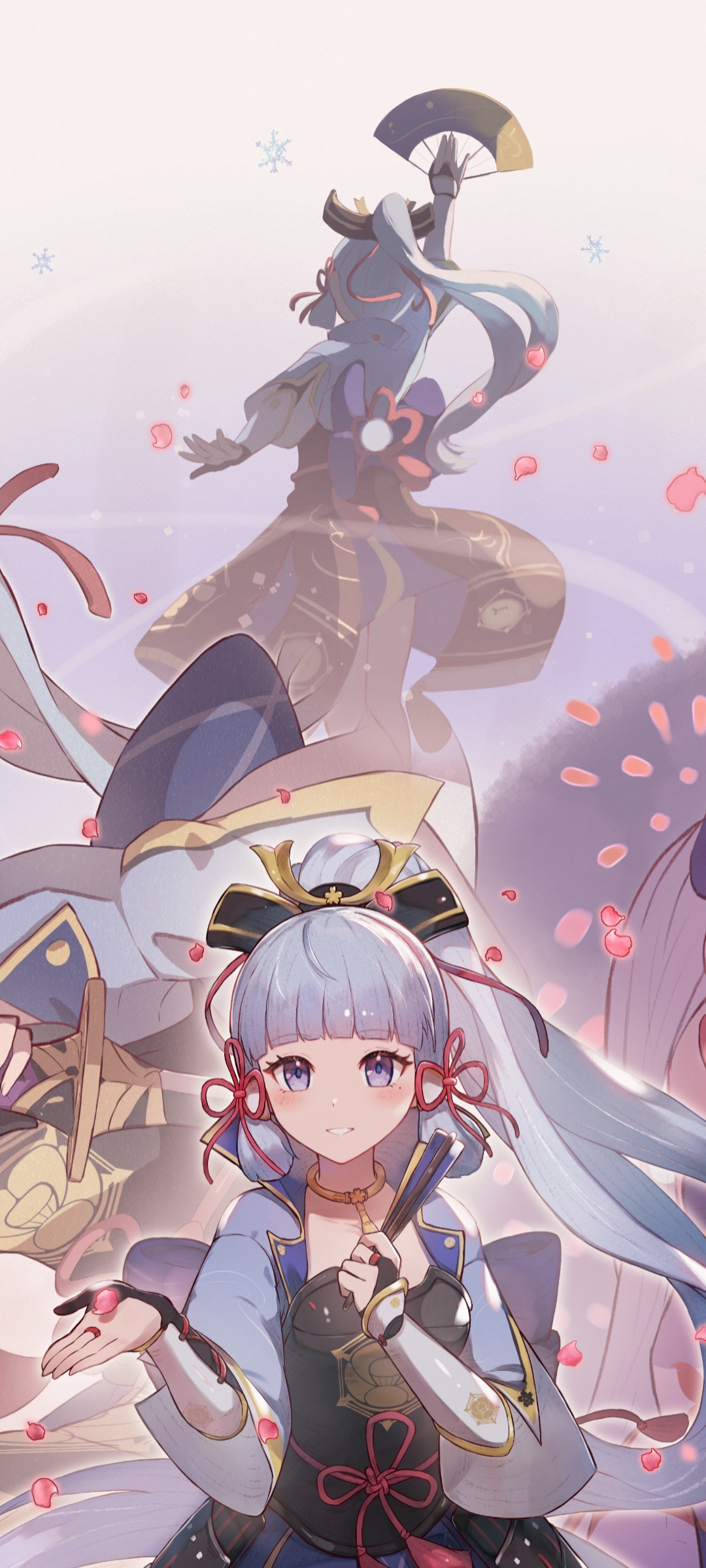 Download Kamisato Ayaka (Genshin Impact) Video Game Genshin Impact Phone Wallpaper