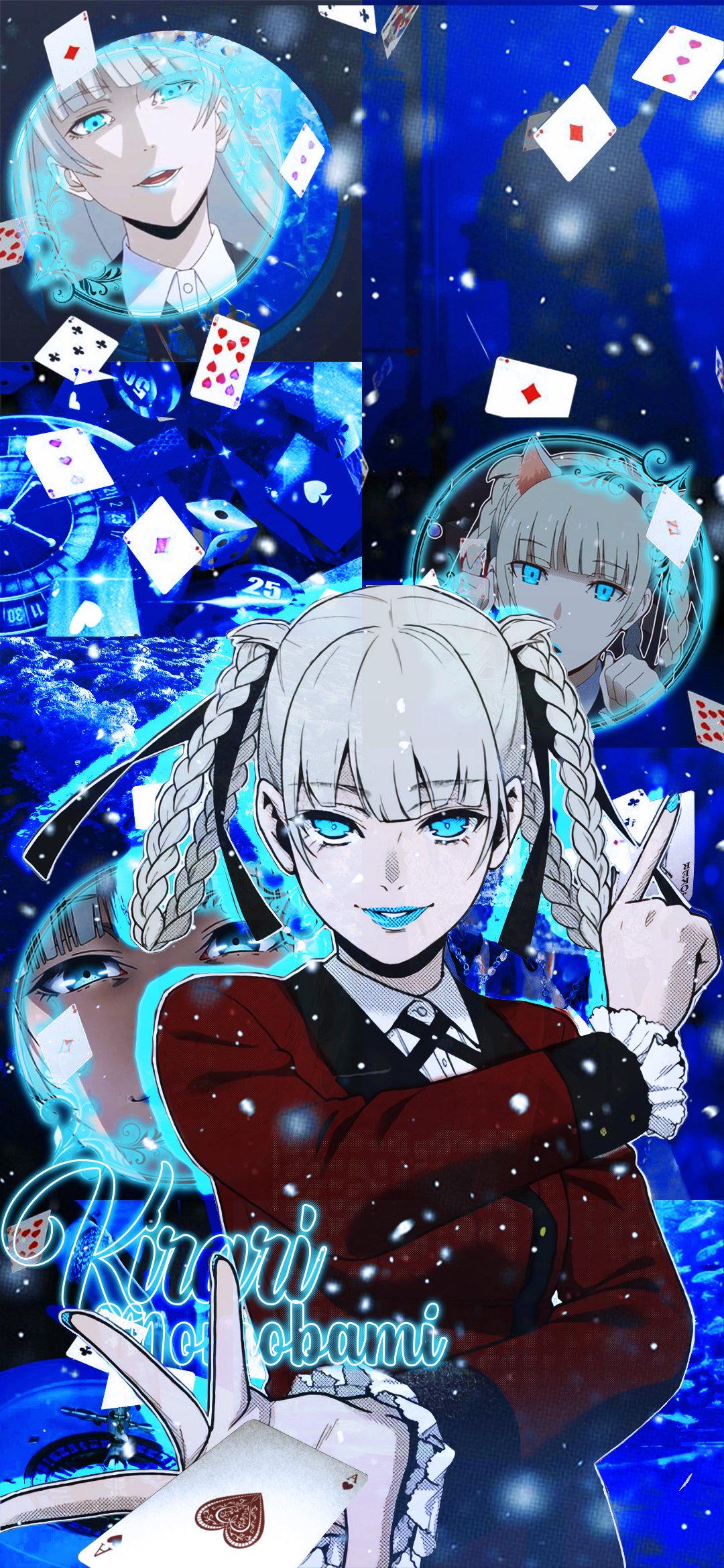 Download Kirari Momobami Anime Kakegurui Phone Wallpaper by JabamiSora