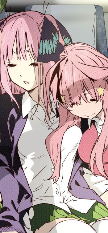 Anime The Quintessential Quintuplets Phone Wallpaper