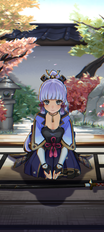 Kamisato Ayaka (Genshin Impact) video game Genshin Impact Phone Wallpaper