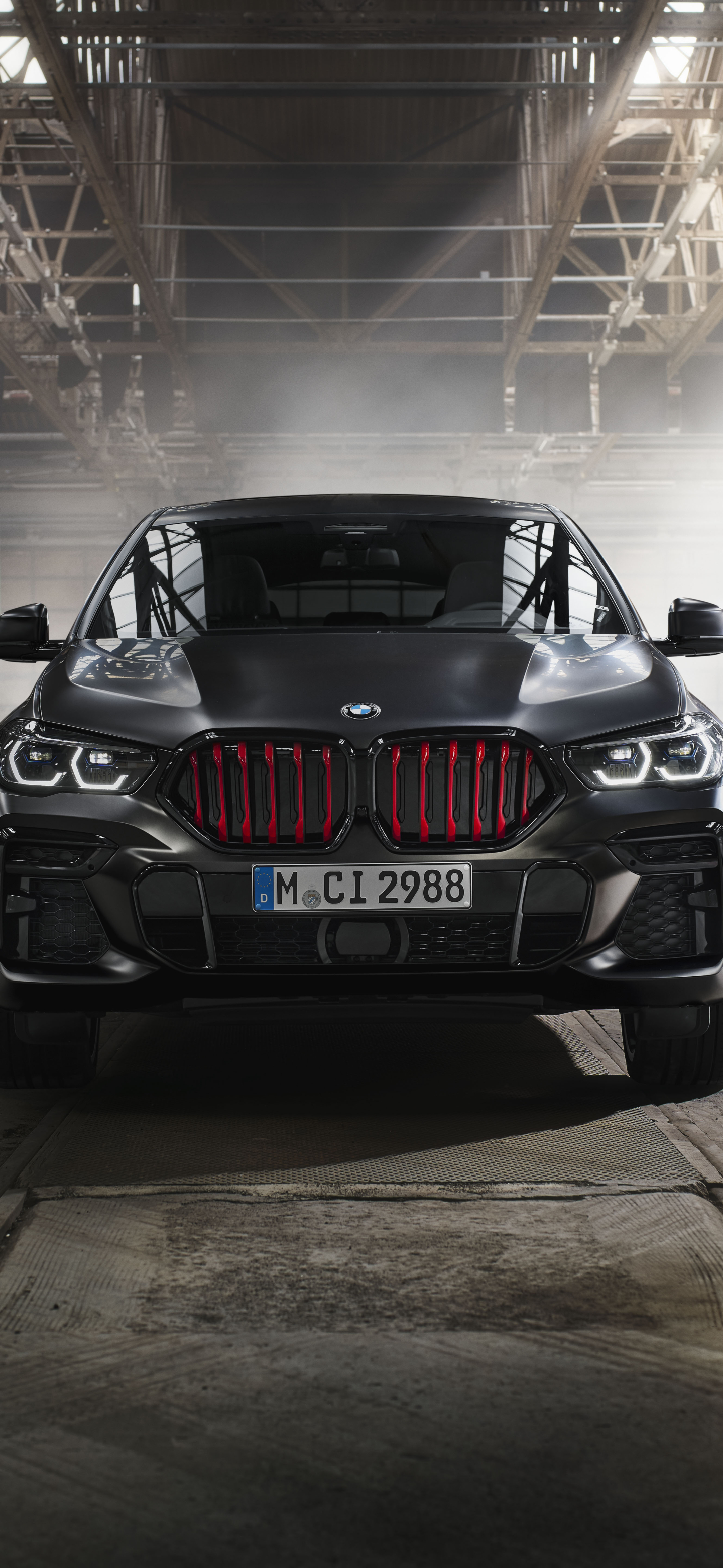 Black 2021 BMW X6 M50i 