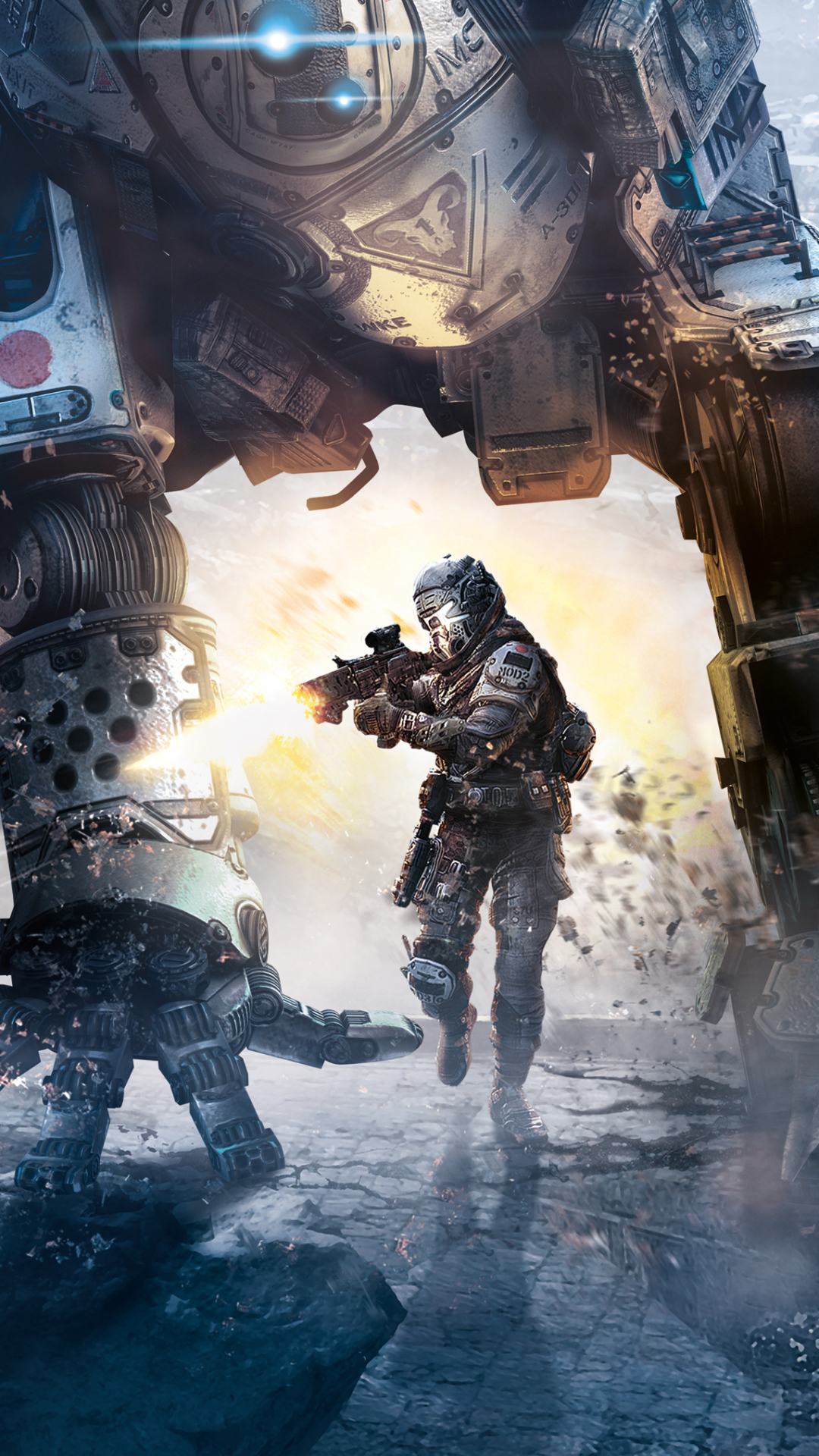 Titanfall 2 Game HD Mobile Wallpaper Poster for Sale by mariecarly