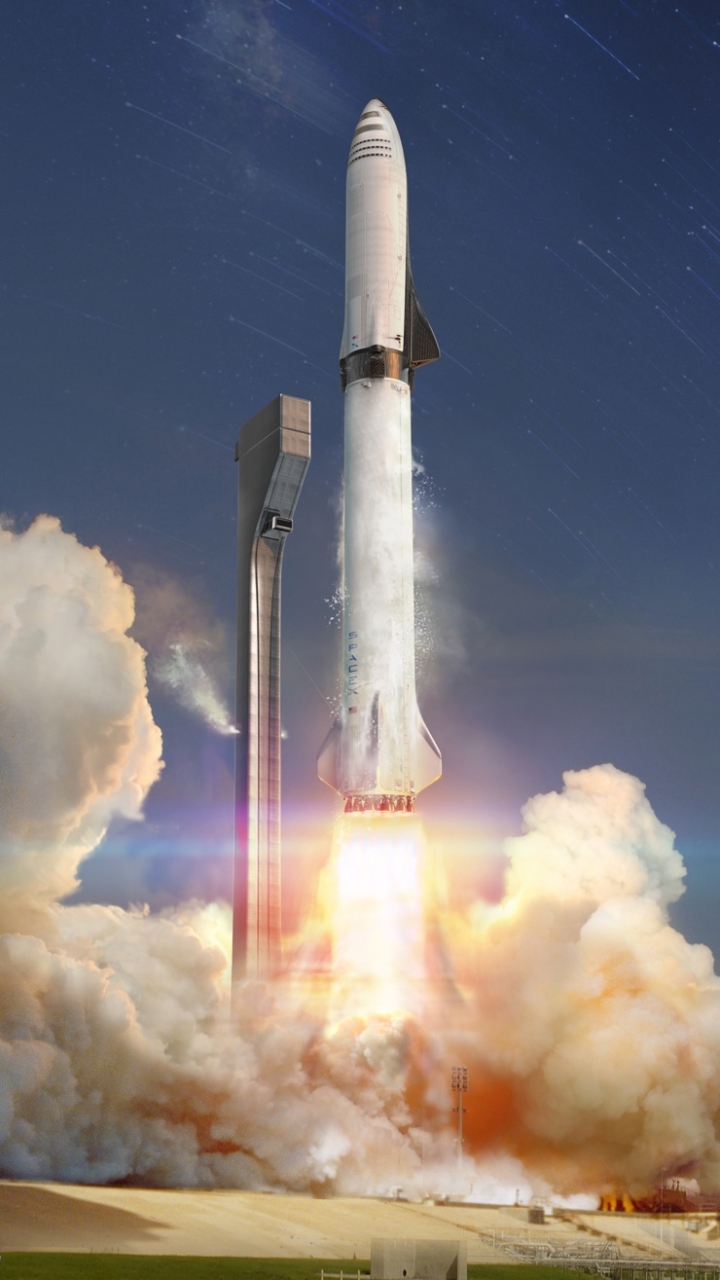 SpaceX Starship Concept Liftoff!