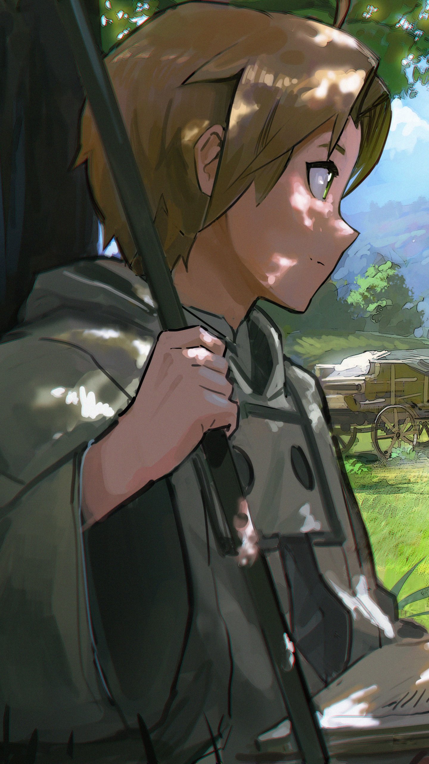 Download Rudeus Greyrat Anime Mushoku Tensei: Jobless Reincarnation Phone Wallpaper