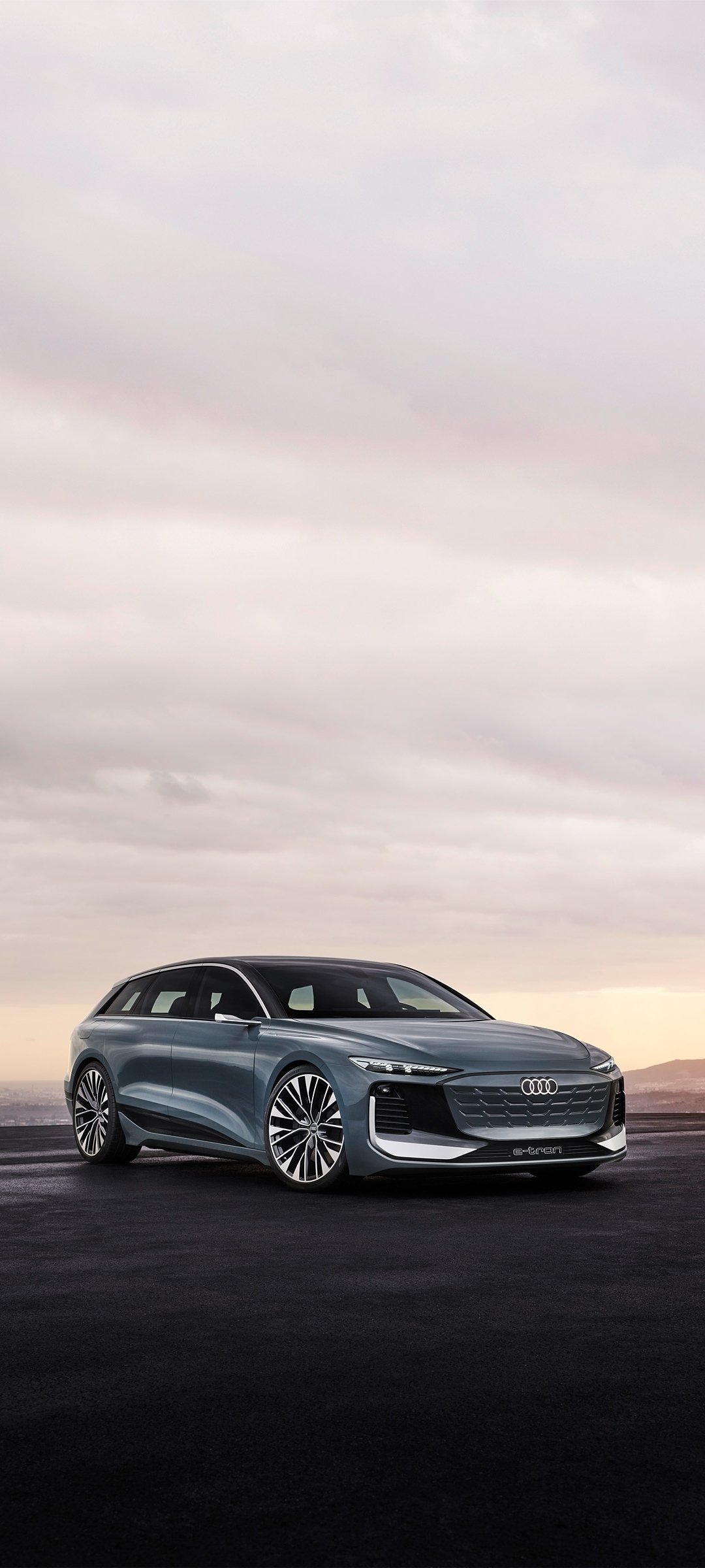 Download Electric Car Vehicle Audi A6 E-Tron Phone Wallpaper
