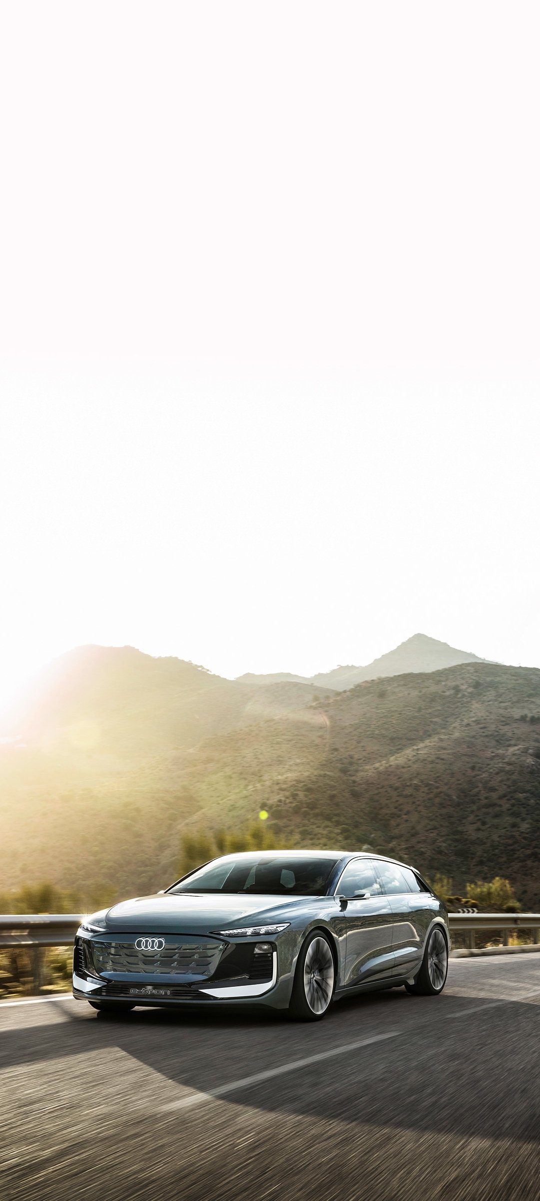 Download Electric Car Vehicle Audi A6 E-Tron Phone Wallpaper