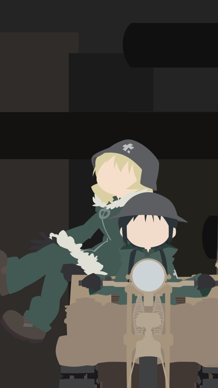 Yuuri (Girls' Last Tour) iPhone Wallpapers