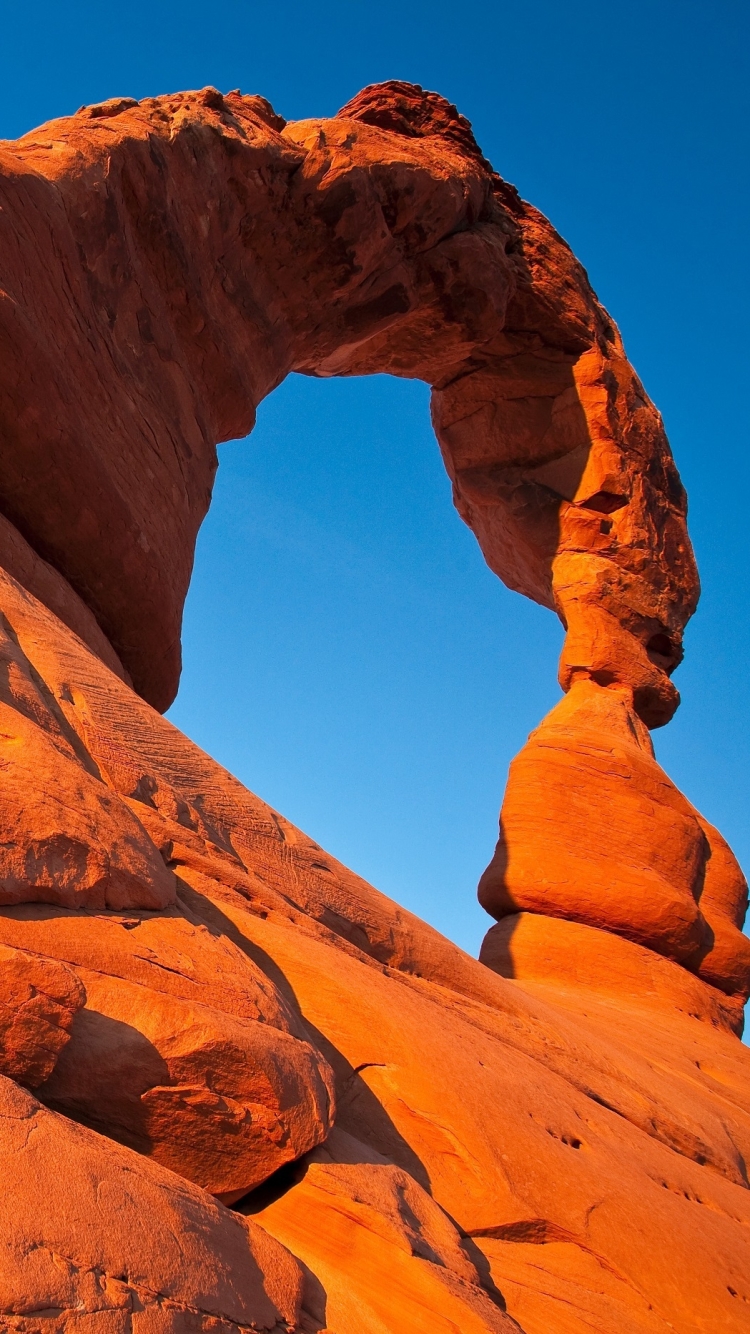 Arch in Arches National Park, Utah USA