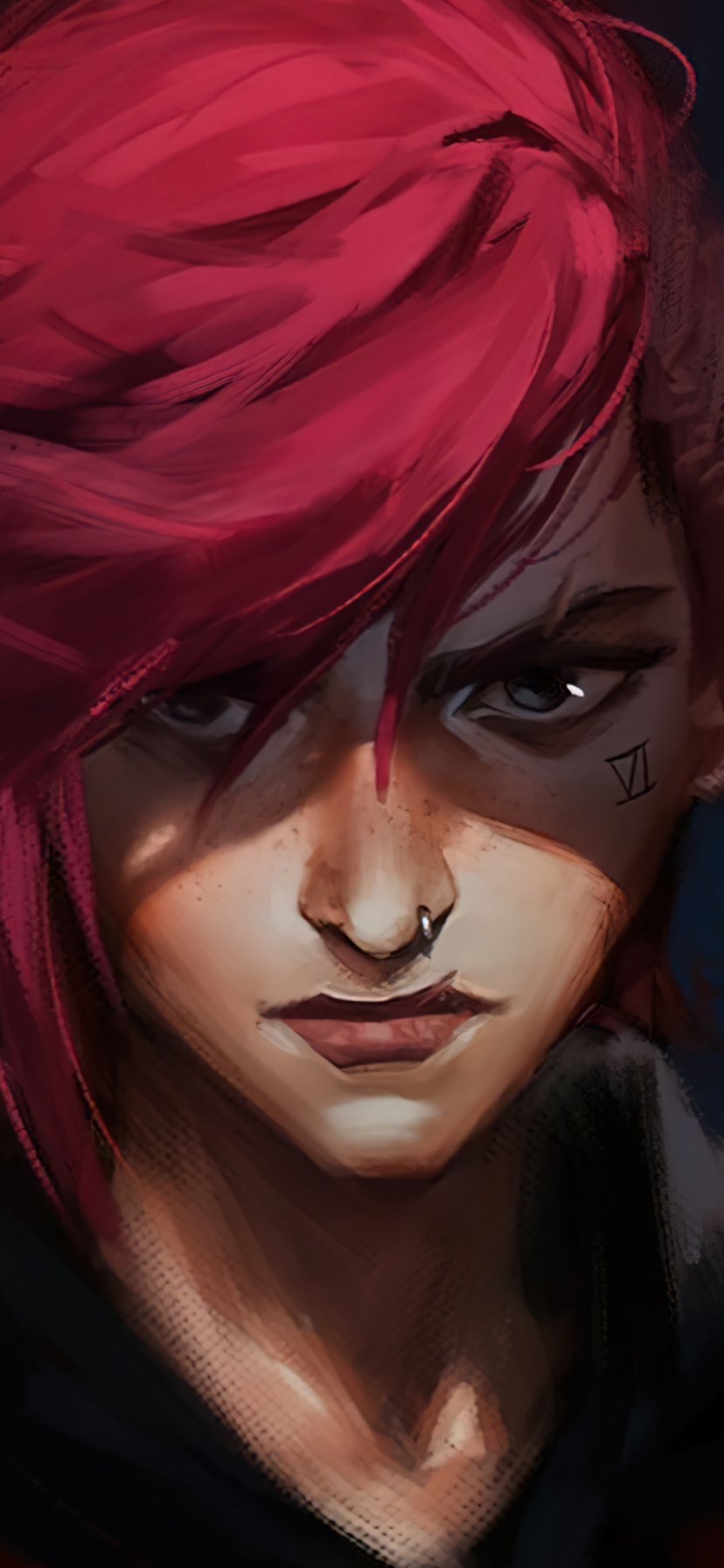 Download VI (League Of Legends) TV Show Arcane Phone Wallpaper