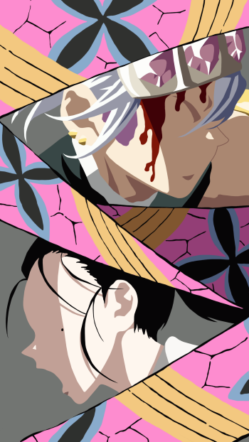 Hinatsuru (Demon Slayer) Tengen Uzui Anime Demon Slayer: Kimetsu no Yaiba Phone Wallpaper