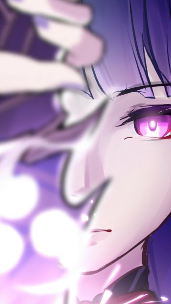 Baal Raiden Shogun (Genshin Impact) video game Genshin Impact Phone Wallpaper