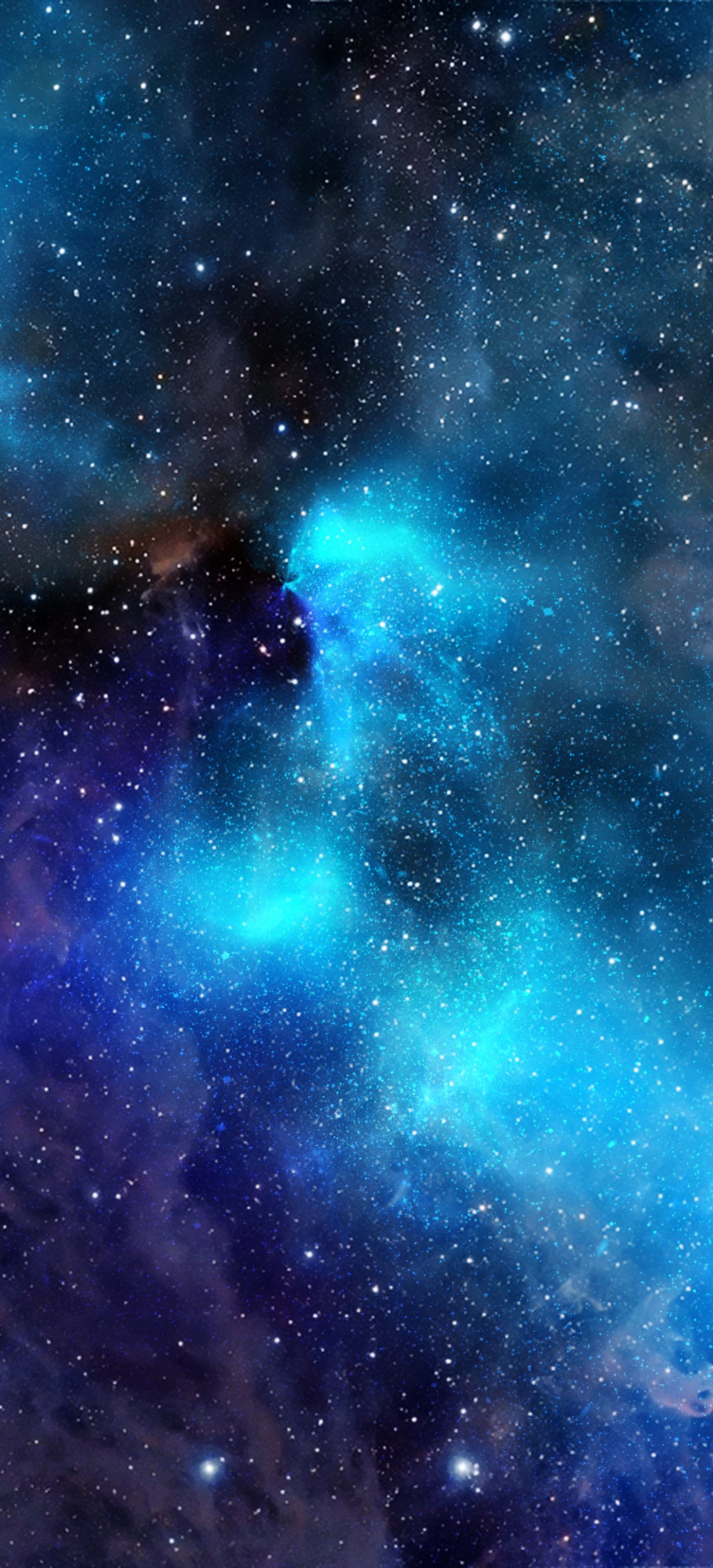Sci Fi Nebula Phone Wallpaper