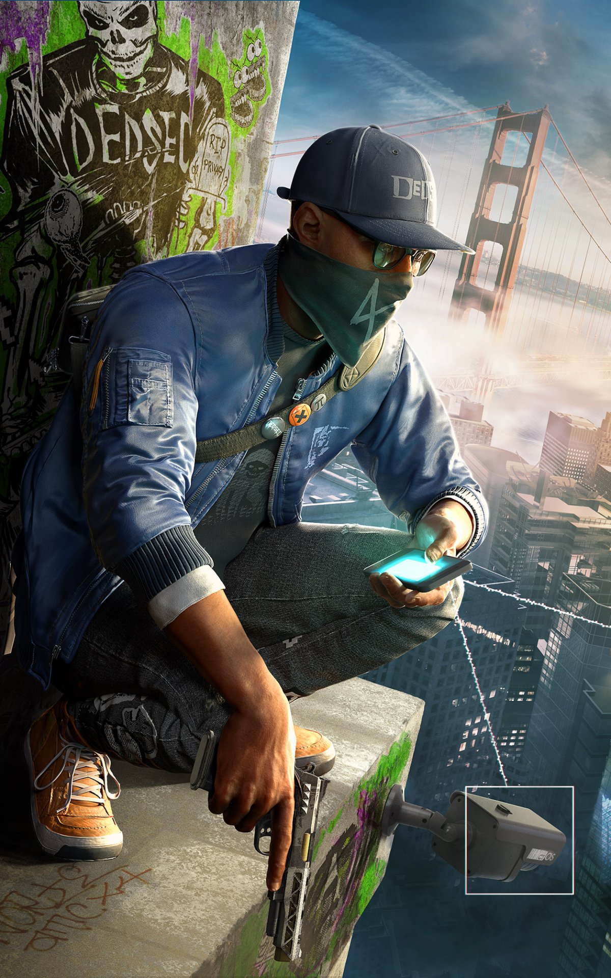 Download Video Game Watch Dogs 2 Phone Wallpaper