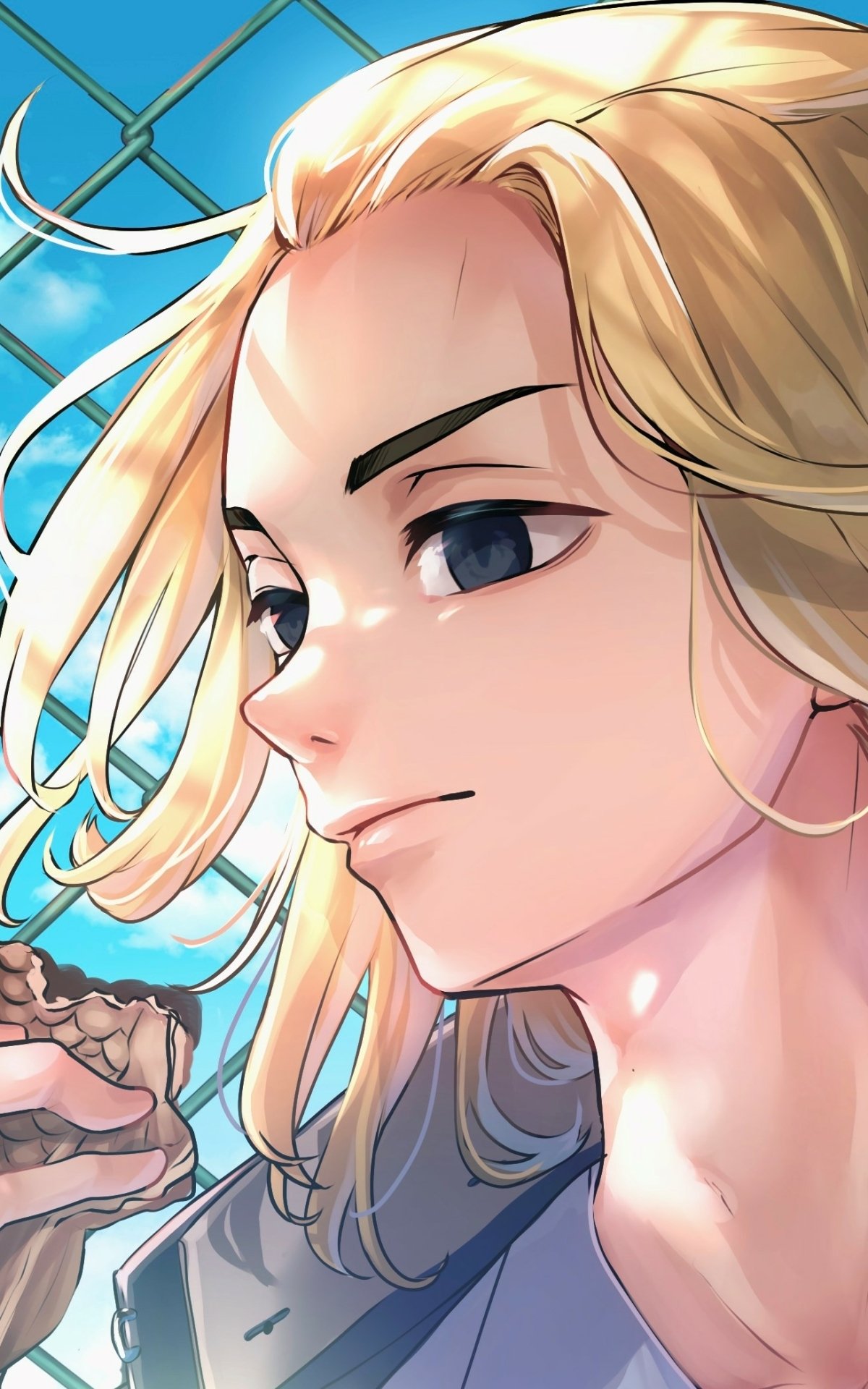 Download Mikey Manjiro Sano Anime Tokyo Revengers Phone Wallpaper