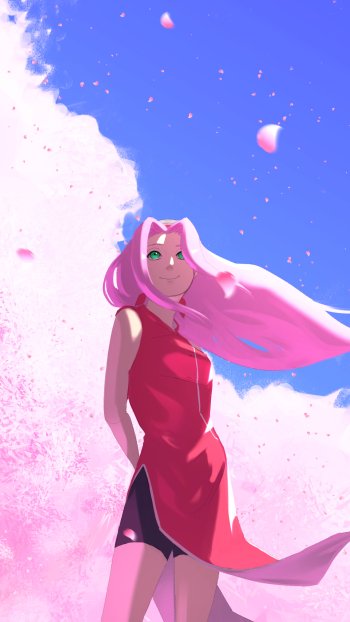 Sakura Haruno Anime Naruto Phone Wallpaper